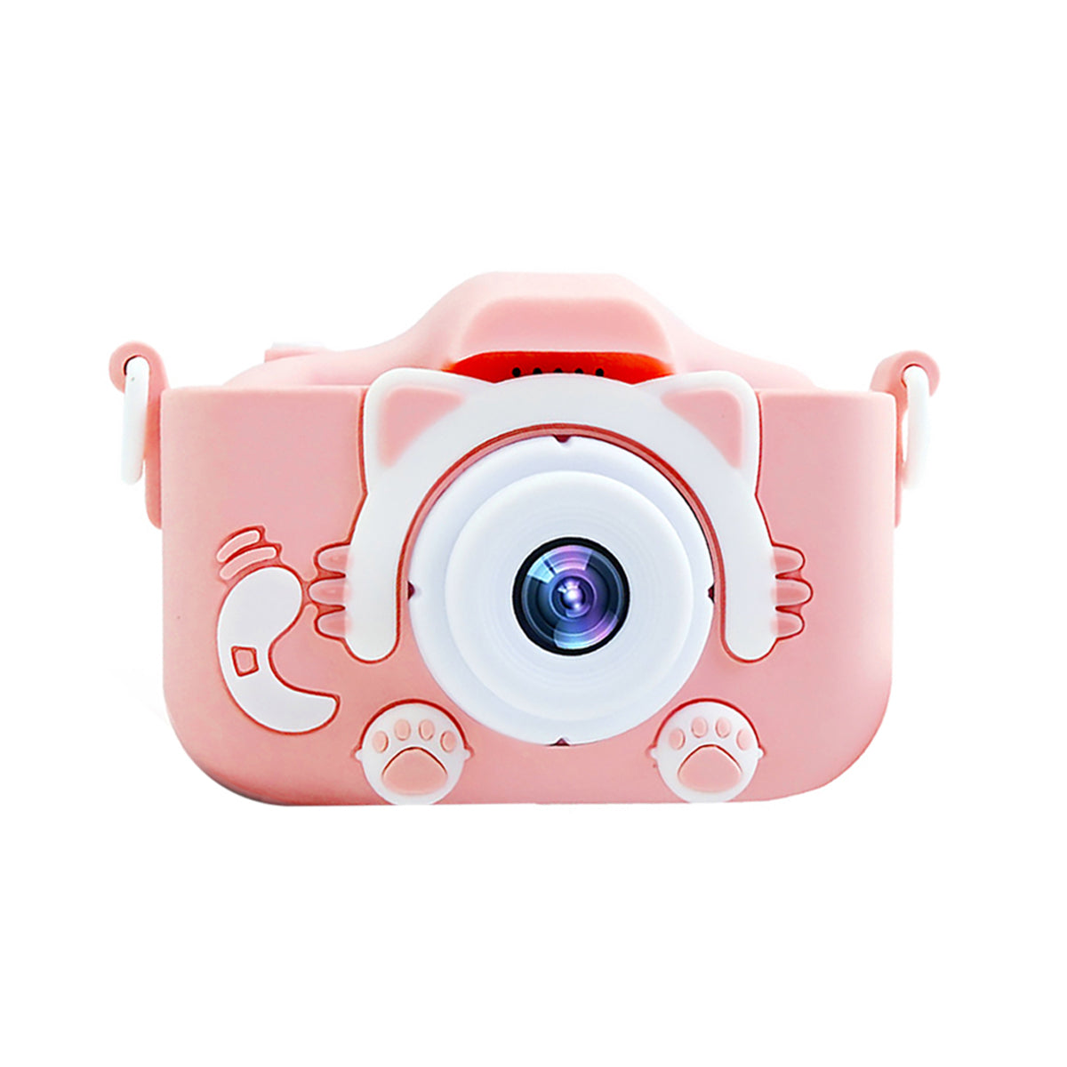 Máy Ảnh Kỹ Thuật Số Mini Mèo Camera-007 Cute Có Thể Sạc Lại Chống Sốc Cao Cấp Cho Bé