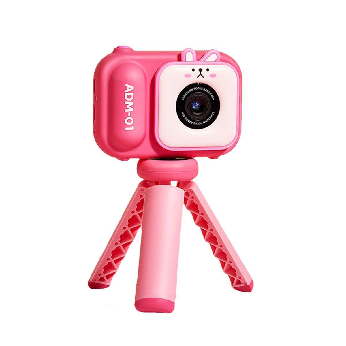 Máy Ảnh Kỹ Thuật Số Mini ADM-01 Camera Digital Trước Và Sau 720P 48MP Có Tripod Cho Bé Cute