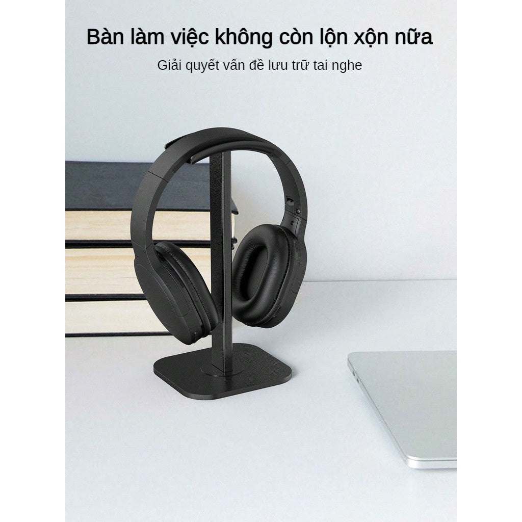 -CLUBLU- Giá Treo Tai Nghe Chụp Tai Kim Loại Giá Đỡ Headphone Chân Đế Chắc Chắn Chống Trơn Trượt