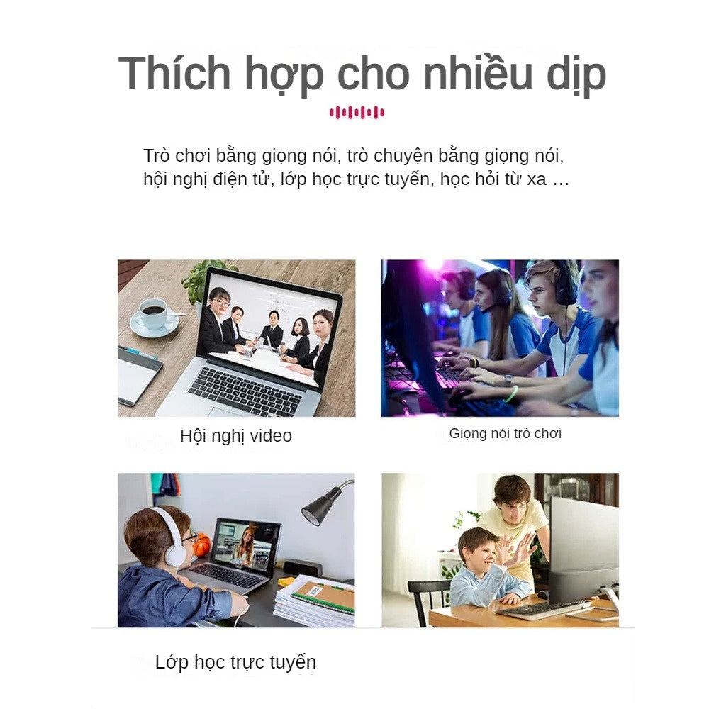 Micro Thu Âm Có Dây 3.5mm Màng Lọc Âm Chân Livestream Khử Tiếng Ồn Để Ghi Âm