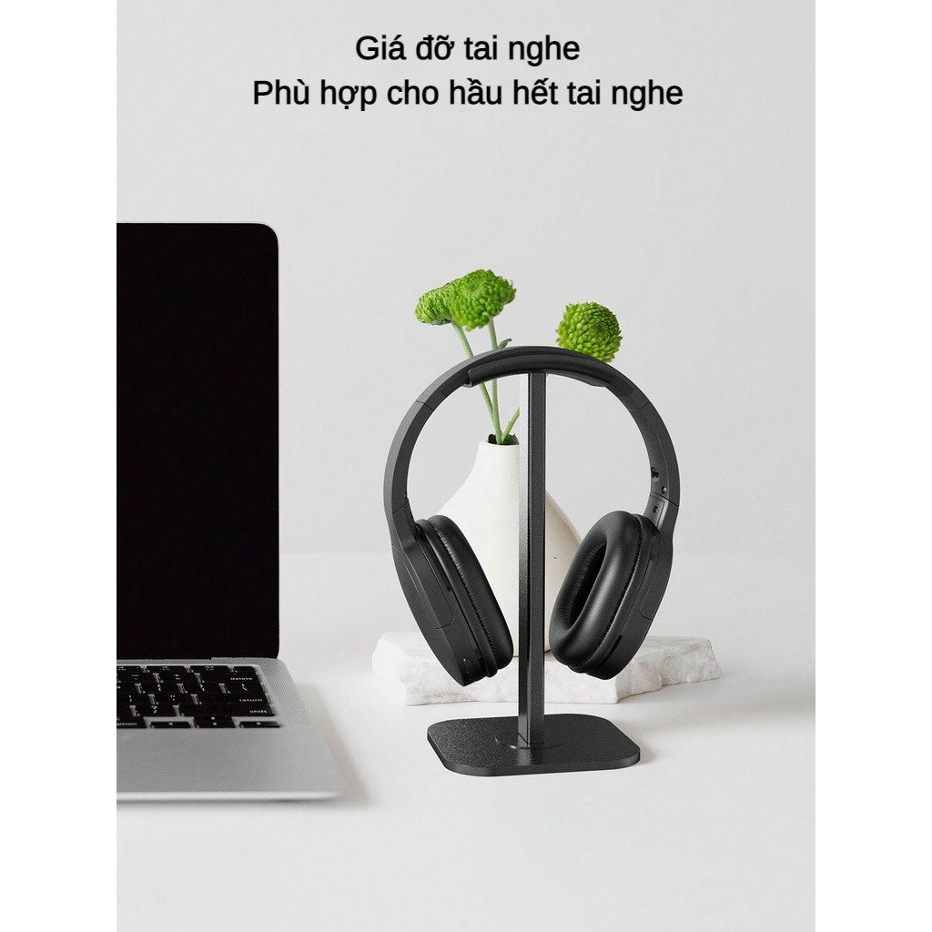 -CLUBLU- Giá Treo Tai Nghe Chụp Tai Kim Loại Giá Đỡ Headphone Chân Đế Chắc Chắn Chống Trơn Trượt