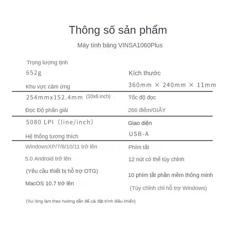 Bảng Vẽ Điện Tử Kết Nối Laptop 1060Pro Bảng Vẽ Với Bút Tablet Vẽ OSU & Vẽ & Dạy Trực Tuyến