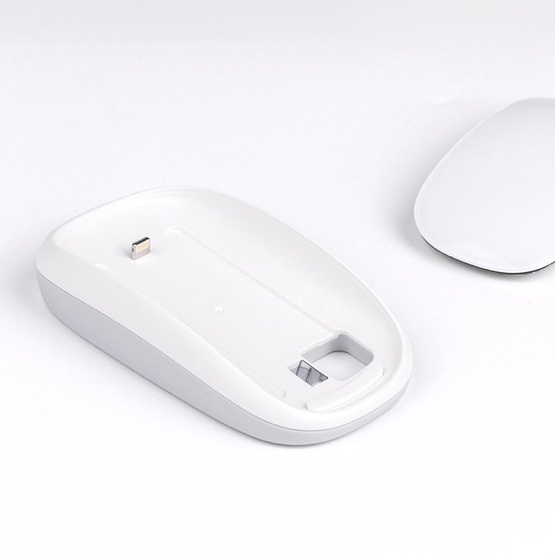 Đế Công Thái Học Hỗ Trợ Di Chuột Magic Mouse 2 Kiêm Dock Sạc Từ Tính Tiện Lợi Magicbase2