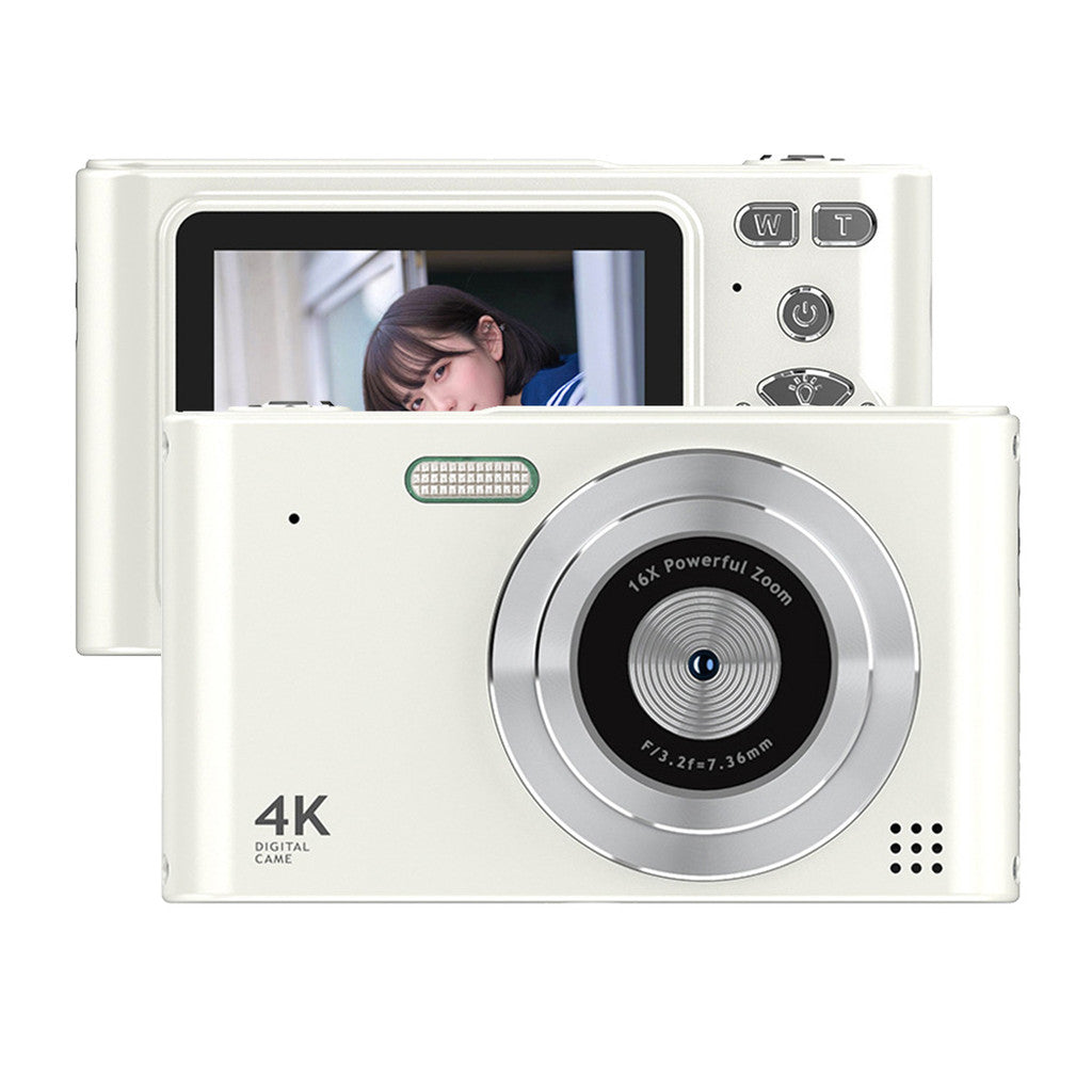 Máy Ảnh Kỹ Thuật Số H15CCD Digital Camera Mini 4K Cho Học Sinh Siêu Mỏng Nhỏ Gọn Chính Hãng