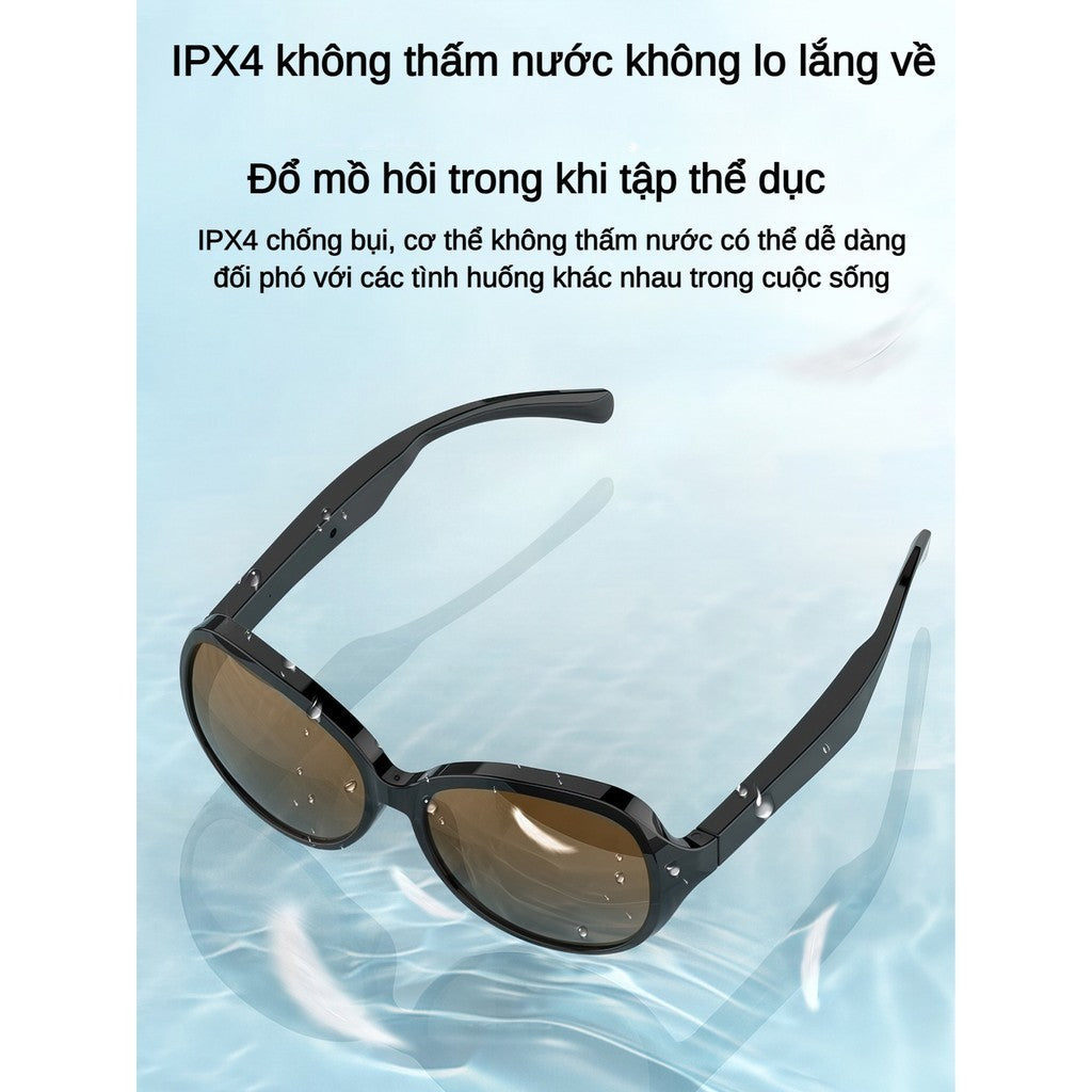 Kính Râm Thông Minh F07 Bluetooth 5.3 Strereo UV Hỗ Trợ Gọi Rảnh Tay Chống Ánh Sáng Xanh