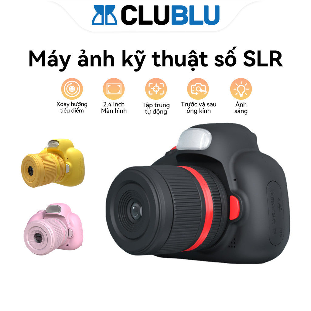 Máy Ảnh Kỹ Thuật Số D6S Camera DSLR Xoay Ống Kính Để Lấy Nét Có Đèn Flash MegaPixel