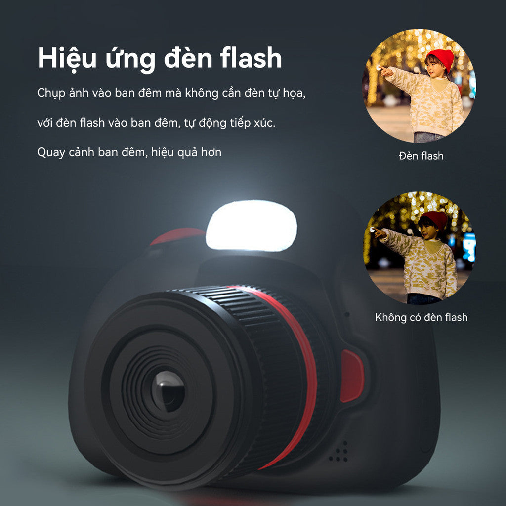 Máy Ảnh Kỹ Thuật Số D6S Camera DSLR Xoay Ống Kính Để Lấy Nét Có Đèn Flash MegaPixel