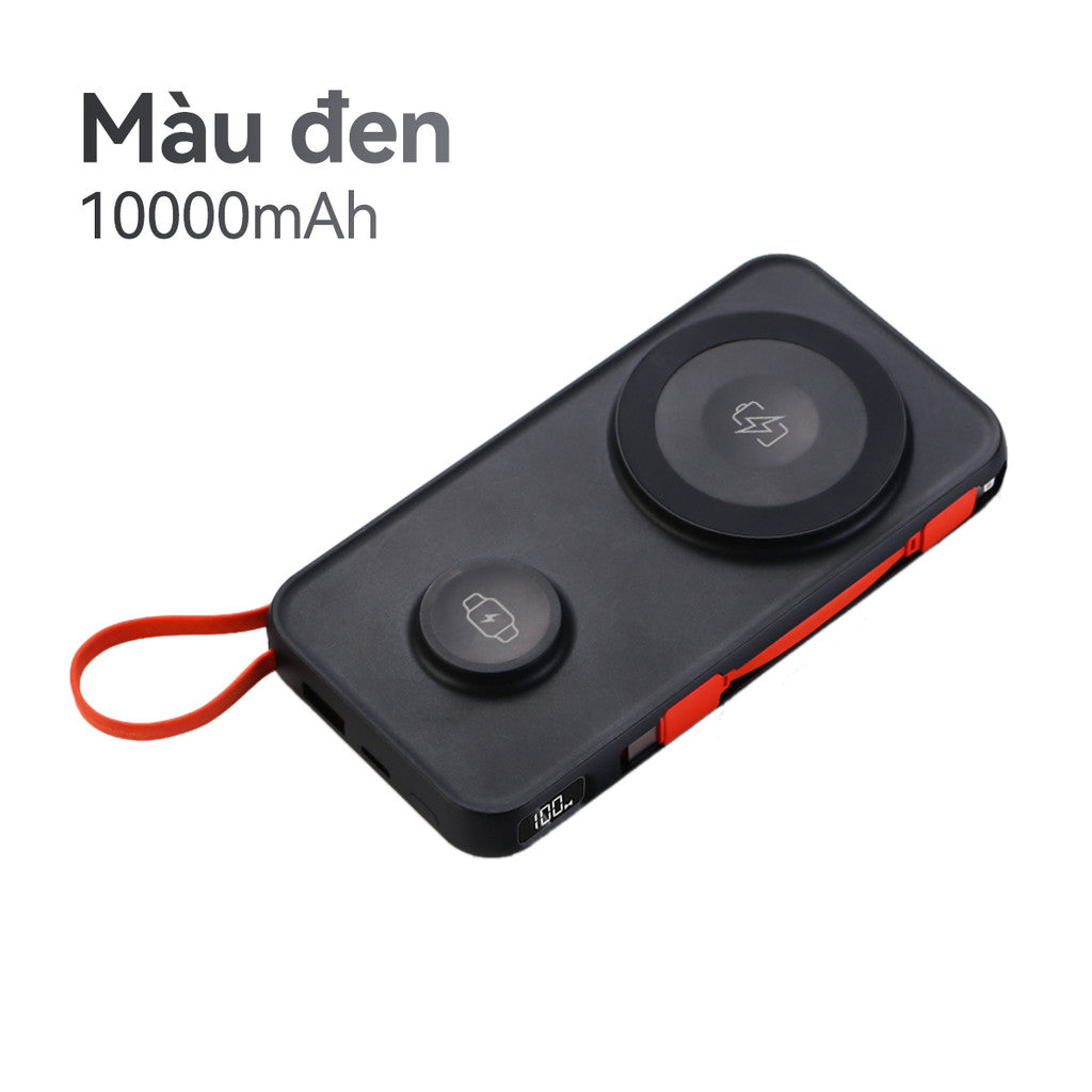 Pin Sạc Từ Tính Dự Phòng KX27 Đa Năng 10000mAH Nhanh PD22.5W Smartwatch Tai Nghe Không Dây