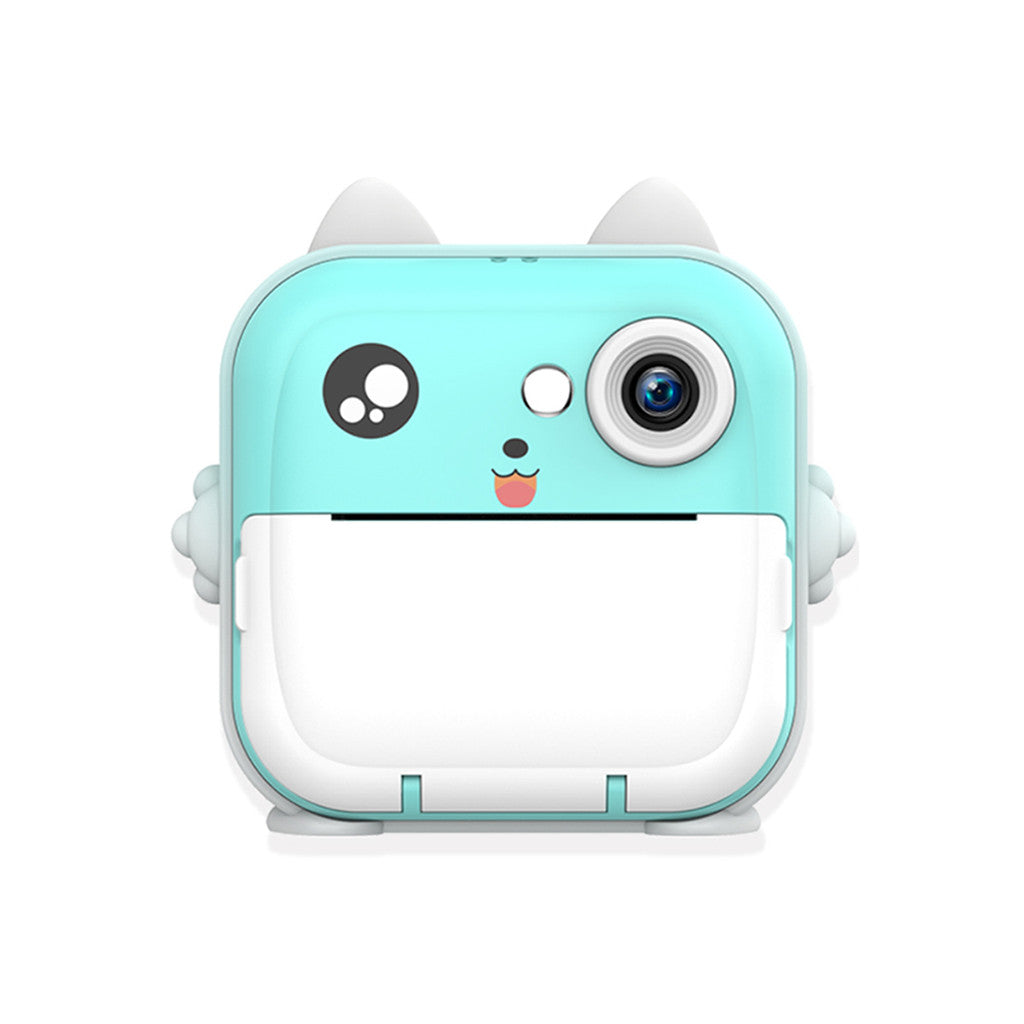 Máy Ảnh Mini in Nhiệt Chụp Lấy Liền Kỹ Thuật Số Cute Camera 24MP 720P Với 3 Cuộn Giấy Nhiệt