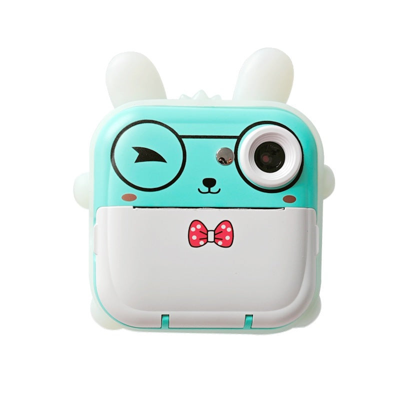 Máy Ảnh Mini in Nhiệt Chụp Lấy Liền Kỹ Thuật Số Cute Camera 24MP 720P Với 3 Cuộn Giấy Nhiệt