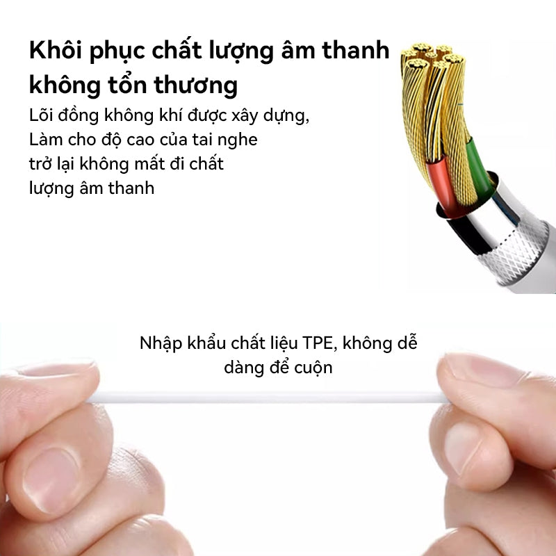 Tai Nghe Type-C Có Dây Mic Cho i15 Nhét Tai Stereo Lượng Cao Phụ Kiện Điện Thoại Gaming